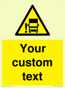 Custom warning blindspot